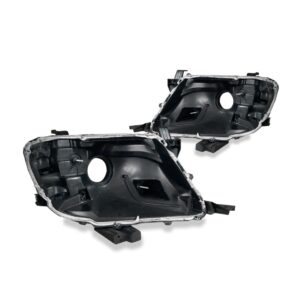 Par Carcaça Farol Hilux Srv 2012 2013 2014 2015 Preto