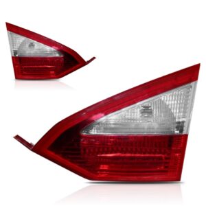 Par Lanterna Traseira Para Ford Fiesta 2013 14 15 2016 Tampa Ambos Lados Vermelho