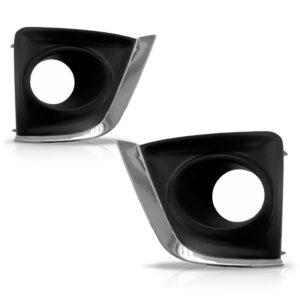 Par Moldura Parachoque Corolla 2015 2016 Com Furo