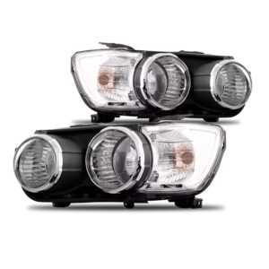 Par Farol Sonic 2012 2013 2014 Anel Cromado