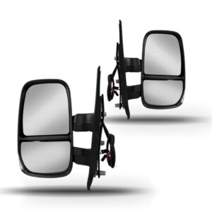 Par Retrovisor Curto Para Iveco Daily 2008 A 2019 Elétrico