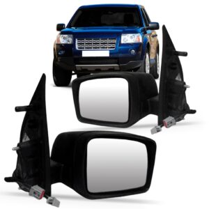 Par Retrovisor Freelander 08 A 11 Eletrico Termico Retratil