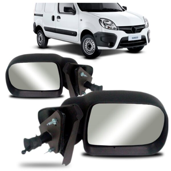 Par Retrovisor Kangoo 1997 1998 1999 2000 01 2002 C/controle