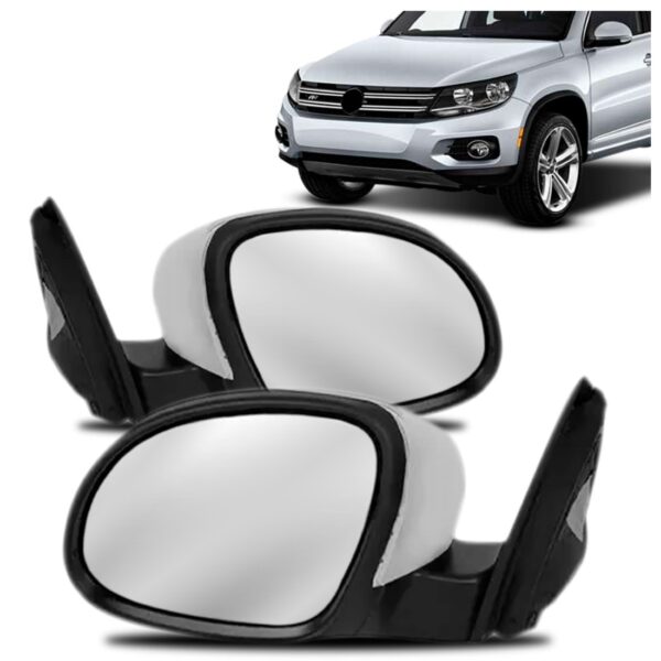 Par Retrovisor Tiguan 09/14 Elétrico Retrátil Com Sinaleira