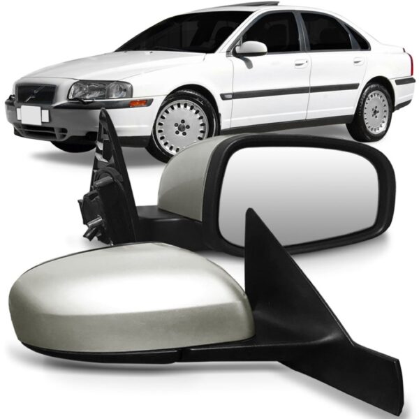 Par Retrovisor Para Volvo S80 T6 99 A 03 Eletric Termico