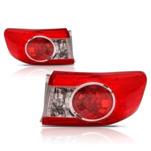 Par Sinaleira Traseira Corolla 2012 2013 2014 Sem Led