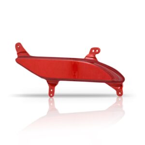 Par Refletor Sinaleira Do Parachoque Traseiro Santa Fé 14/18 Vermelho