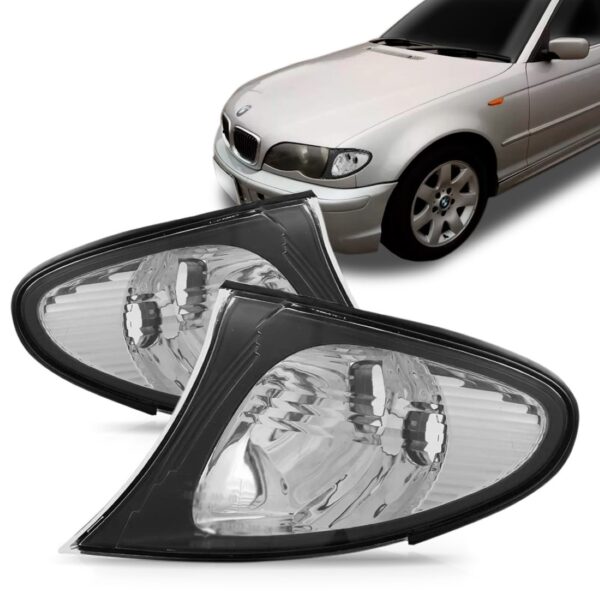 Par Sinaleira Lanterna Bmw 320 325 330 01 2002 2003 2004 05 Cristal