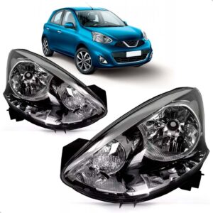 Par Farol March 2014 15 16 17 A 2020 Manual Cromado E Preto