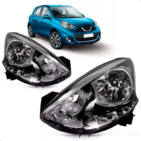 Par Farol March 2014 15 16 17 A 2020 Manual Cromado E Preto