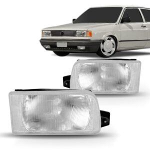 Par Farol Para Gol 1991 1992 1993 1994 Máscara Cromada