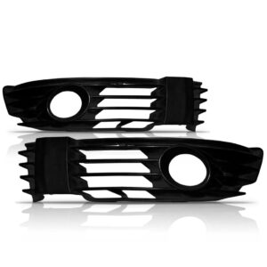 Par Garde Moldura Milha Passat 2001 02 03 04 2005 Com Furo Preto