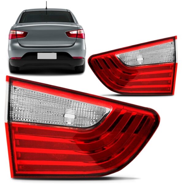 Par Lanterna Traseira Grand Siena 2012 13 14 2015 2016 Tampa Bicolor