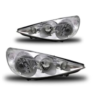 Par Farol Peugeot 207 2009 2010 2011 12 2013 Manual Cromado