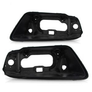 Par Carcaça Farol Audi A3 01 02 03 04 05 06 07 08