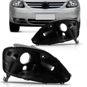 Par Reparo Carcaça Farol Dianteiro Fox 04/09 Simples Oferta Direito E Esquerdo