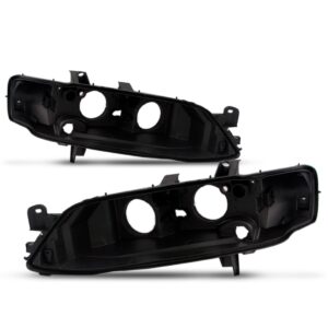 Par Carcaça Farol Vectra 1999 A 2004