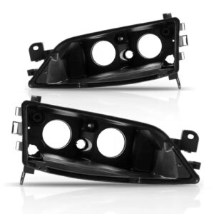 Par Carcaça Farol Dianteiro Chevrolet Vectra 1996 1997 1998. Direito E Esquerdo