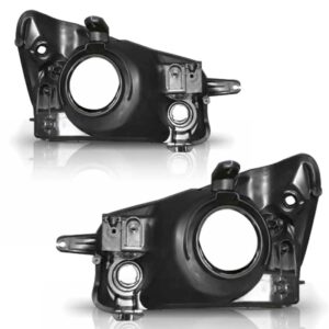 Par Carcaça De Farol Corsa 2010 2011 2012 2013 2014 2015