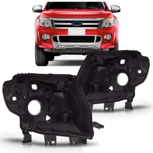 Par Carcaça De Farol Ranger 2013 2014 2015 2016