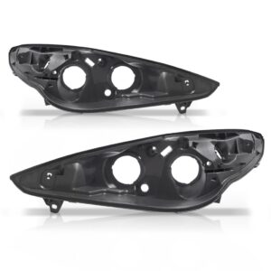 Par Carcaça De Farol Peugeot 207 2009 2010 2011 2012 2013