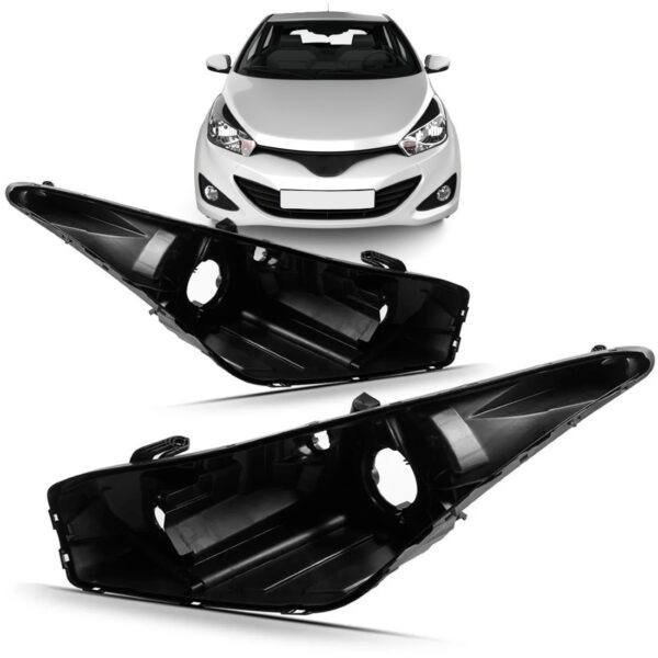 Par Carcaça Farol Hb20 2012 A 2016