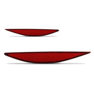 Par Sinaleira Parachoque Golf 2014 A 2018 Refletor Olho Gato