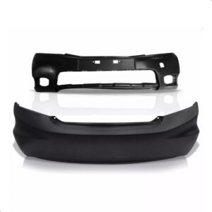 Kit Parachoque Para Honda City 2012 A 2016 Dianteiro E Tras Preto