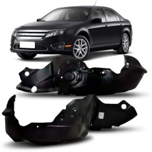 Par Protetor Caixa Roda Dianteiro Ford Fusion 2010 2011 2012