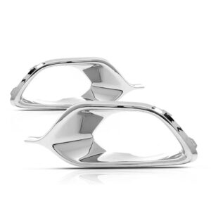 Par Aro Moldura Para Renault Logan 2014 2015 A 2018 Cromado