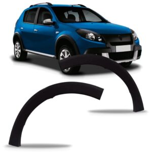 Par Alargador Vão Roda Dianteiro Sandero Stepway 2012 A 2014