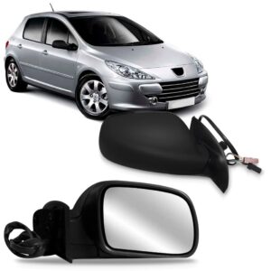 Par Retrovisor Peugeot 307 01 A 12 Elétrico Retrátil Térmico