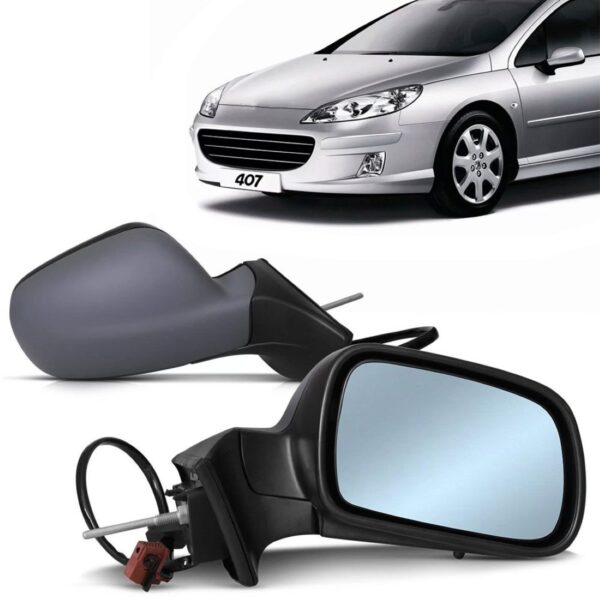 Par Retrovisor Peugeot 407 Griffe 3.0 05 2006 2007 2008 2009