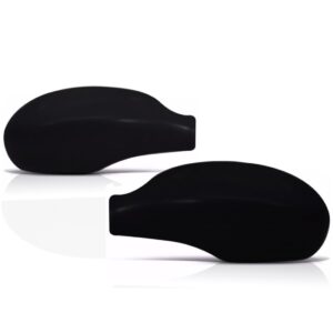 Par Capa Retrovisor C5 Break Exclusive 2001 A 2007 Preto