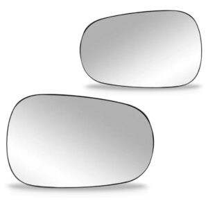 Par Lente Retrovisor Clio 2000 A 08 09 10 11 2012 Asférico