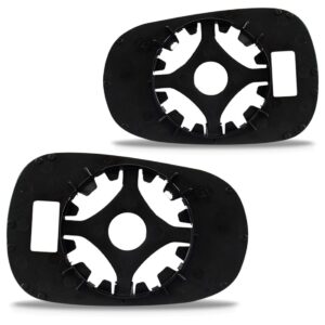 Par Lente Retrovisor Clio 2000 A 08 09 10 11 2012 Asférico