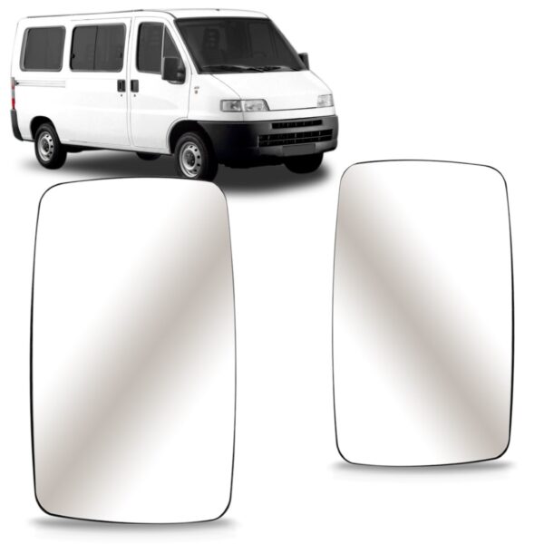 Jogo Lente Retrovisor Ducato 1995 1996 97 98 99 00 2001 2002