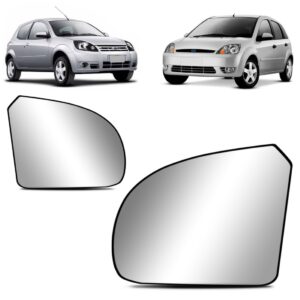 Par Lente Retrovisor Fiesta 2003 A 2014 Ford Ka 2008 A 2012