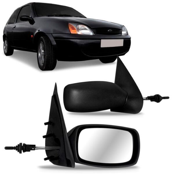 Par Retrovisor Fiesta 1996 A 2002 Mondeo 1993 A 2000 C/ Capa