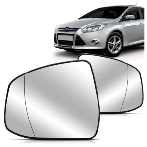 Par Lente Retrovisor Focus 2014 15 16 17 18 2019 Asférico