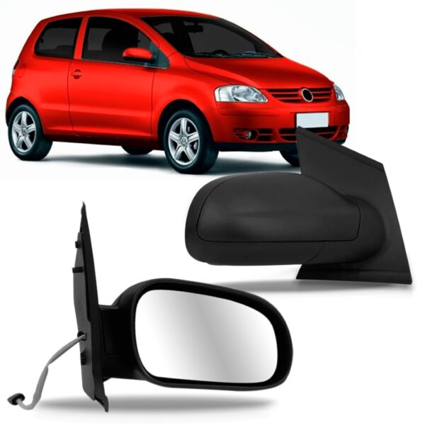 Jogo Retrovisor Fox 2004/07 08 2009 Elétrico Com Aquecedor