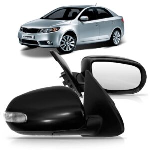 Par Retrovisor Cerato 09/12 Elétrico Com Sinaleira Primer