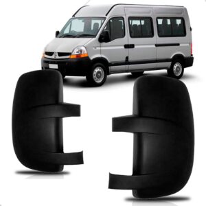 Par Capa Para Retrovisor Master 2003 2004 2005 A 2012 Preto Preto
