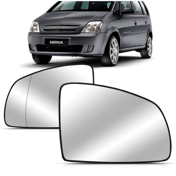 Par Lente Retrovisor Meriva 2003/ 2012 Térmico Mega Desconto