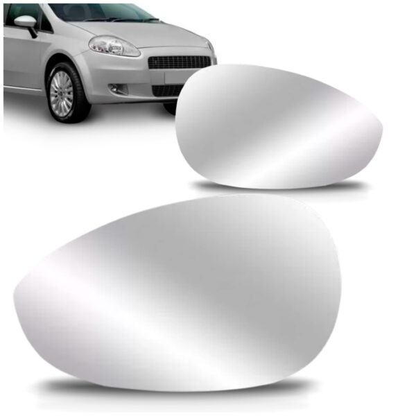 Par Lente Retrovisor Punto 07 08 09 10 11 12 13 14 15 16 17