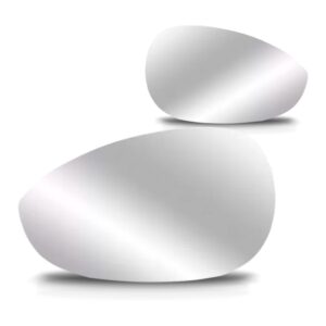 Par Lente Retrovisor Punto 07 08 09 10 11 12 13 14 15 16 17