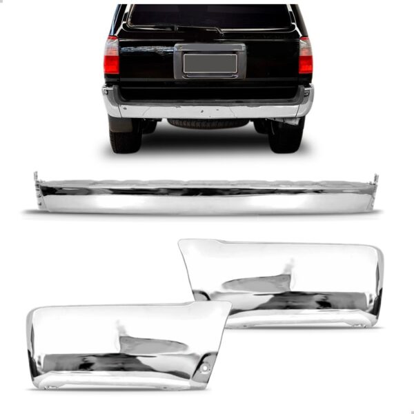 Kit Envolvente Traseiro + Par Polainas Hilux Sw4 96 A 2004