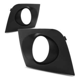 Par Moldura Milha Para Agile 2009 A 2012 Preto Com Furo Preto Ambos Os Lados