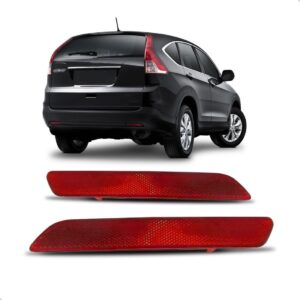 Par Refletor Traseiro Crv 2012 2013 2014 Vermelho