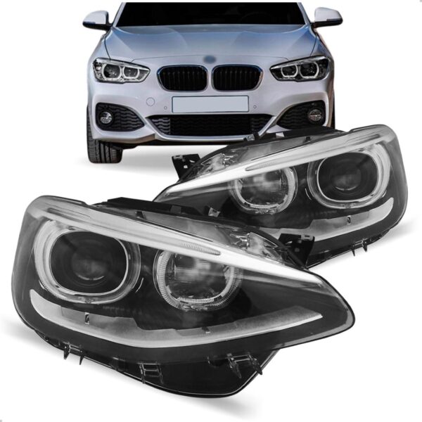 Par Farol Para Bmw Serie 1 116 118 120 125 Ano 2013 14 2015